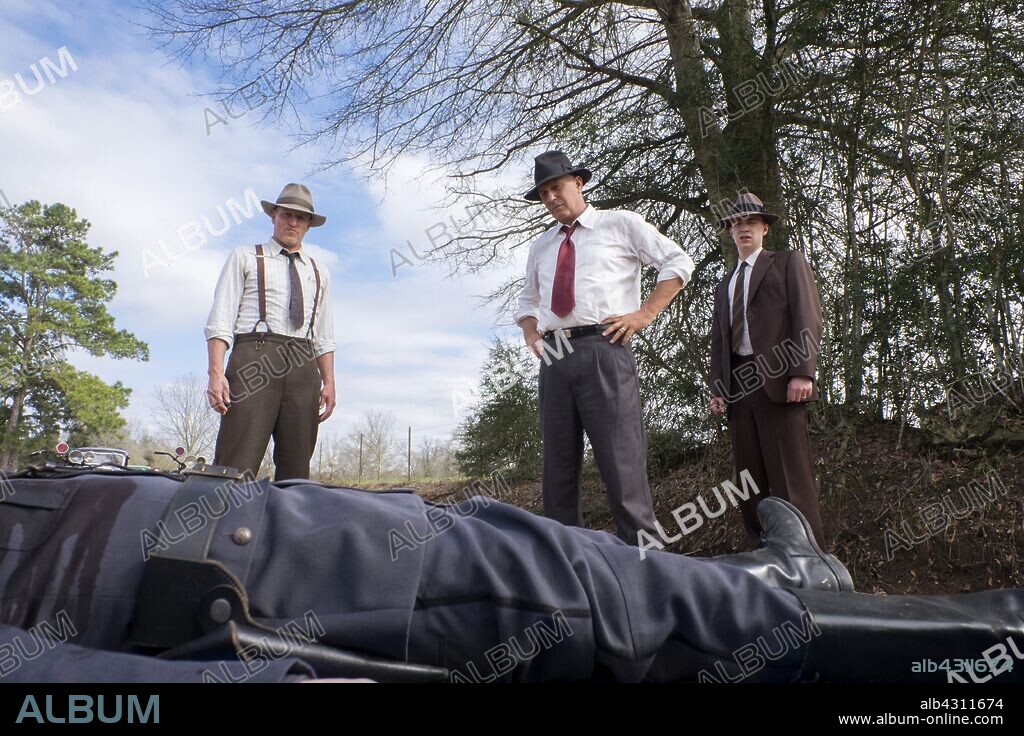 KEVIN COSTNER, MANN et WOODY HARRELSON dans THE HIGHWAYMEN, 2019, réalisé par JOHN LEE HANCOCK. Copyright UNIVERSAL PICTURES.