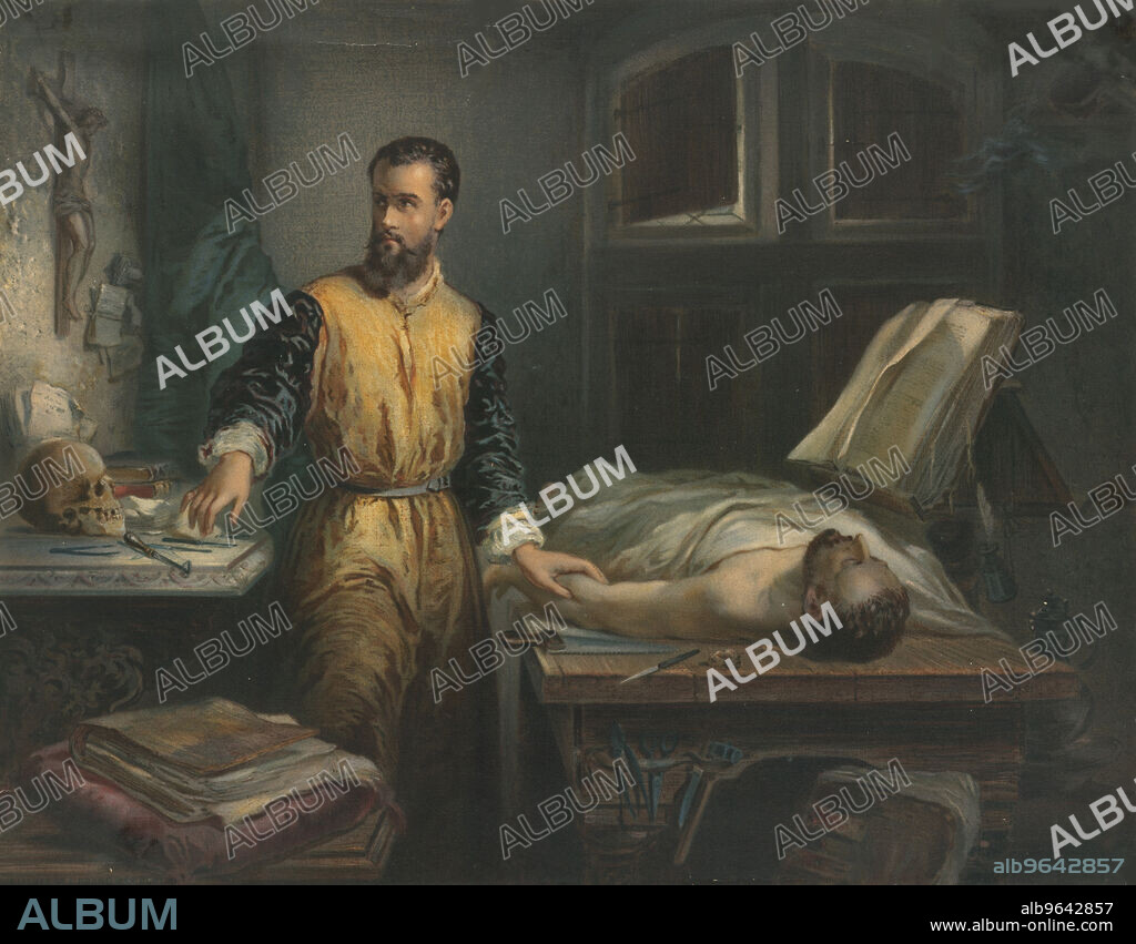 EDOUARD JEAN CONRAD HAMMAN. Andreas Vesalius.