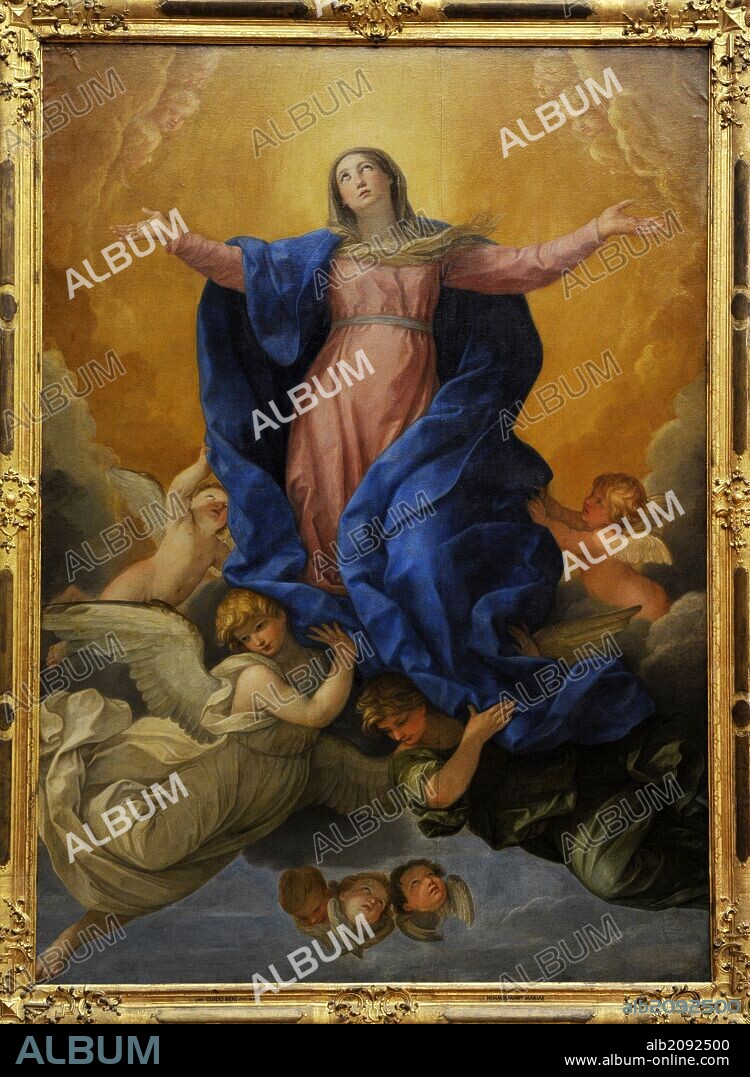 Guido Reni (1575-1642). Italian painter. The Assumption of the Virgin Mary, 1642. Alte Pinakothek. Munich. Germany.