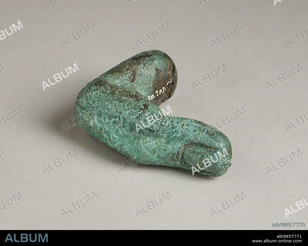 Figure of a Bent Human Index Finger, Ptolemaic Period-Roman Period (332 BCE-395 CE) or later.