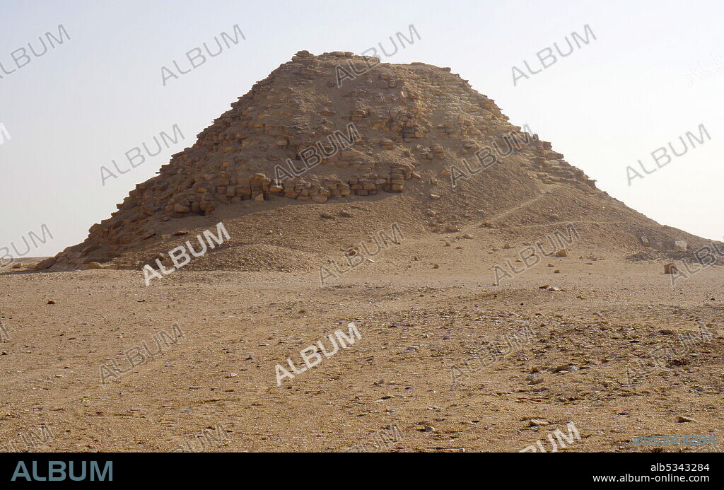 The Satellite Pyramid is an ancient Egyptian pyramid located at the royal necropolis of Dahshur, approximately 40 kilometres south of Cairo, built under the Old Kingdom Pharaoh Sneferu (c. 2600 BC)..