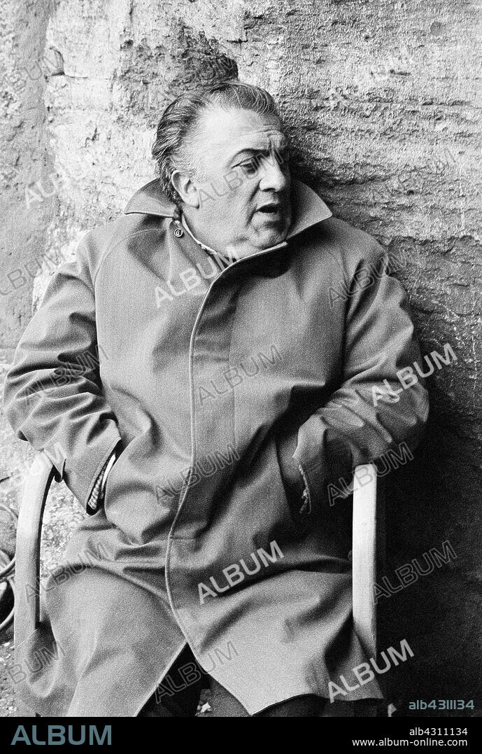 FEDERICO FELLINI in SATYRICON, 1969, unter der Regie von FEDERICO FELLINI. Copyright PRODUZIONI EUROPEE ASSOCIATI.