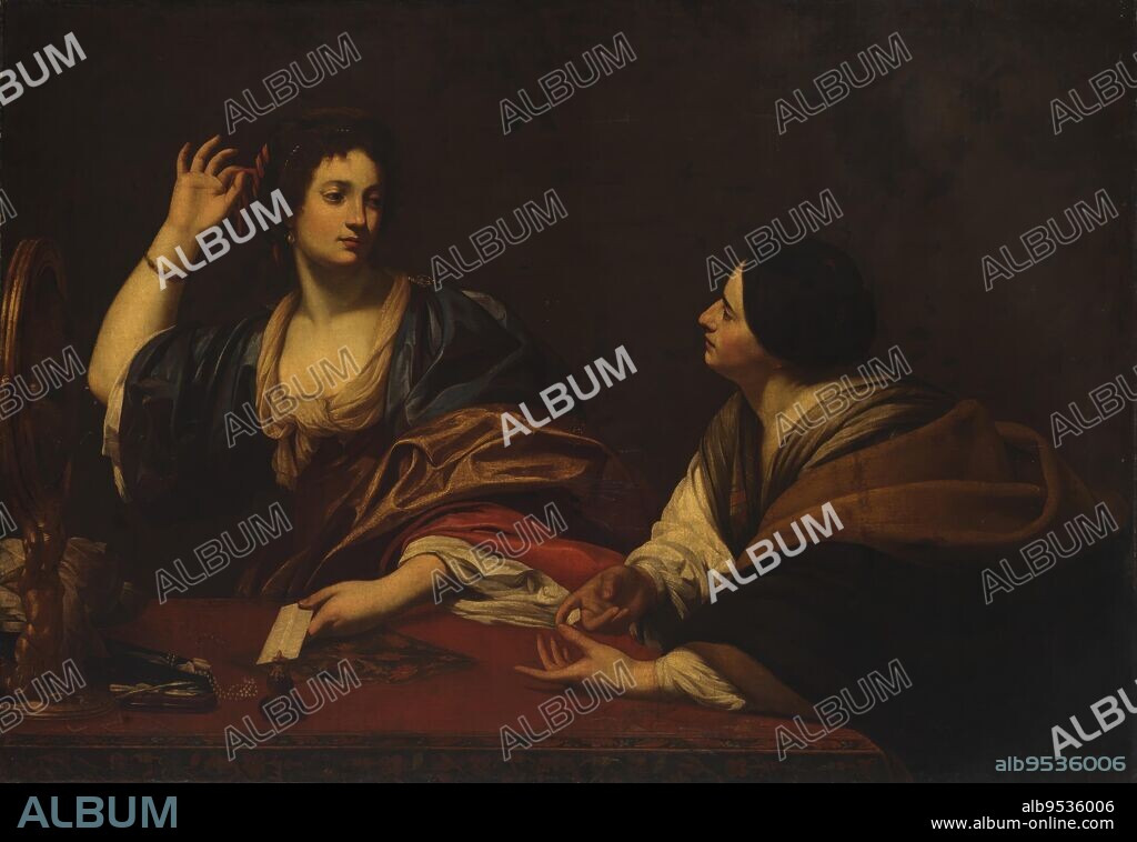 ELISABETTA SIRANI (copy). Martha Scolding Her Vain Sister Mary Magdalene. Date: 17th century. oil on canvas.