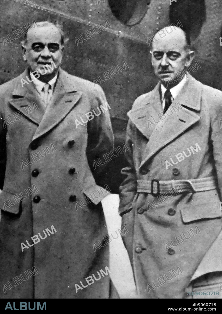 Lord Ismay and Sir Eric Mieville 1946. Sir Eric Charles Mieville, was a senior British civil servant who served as Assistant Private Secretary to George VI from 1937 to 1945, and who also served as Private Secretary to several Governors-General of India and Canada. General Hastings Lionel Ismay, 1st Baron Ismay, was a British Indian Army officer and diplomat, remembered primarily for his role as Winston Churchill's chief military assistant during the Second World War and his service as the first Secretary General of NATO from 1952 to 1957.
