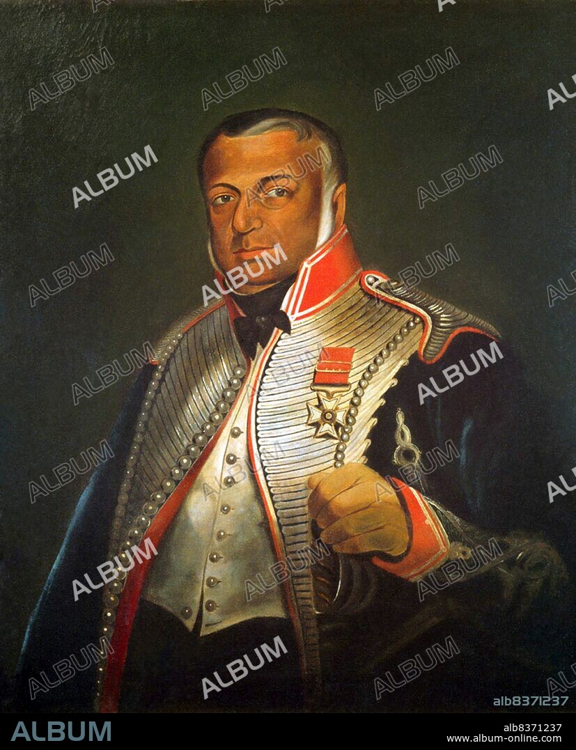 Colonel James Skinner CB (1778 4 December 1841) was an Anglo-Indian military adventurer in India, who became known as Sikandar Sahib later in life, and is best known for two cavalry regiments he raised for the British, later known as 1st Skinner's Horse and 3rd Skinner's Horse (formerly 2nd Skinner's Horse) at Hansi in 1803, which still form a part of the Indian Army.<br/><br/>. The son of Hercules Skinner, a Scottish soldier and the daughter of a Rajput landowner, Skinner initially took service with the Marathas. Later he fought for the British. His chief wife was Muslim. He was a fluent writer in Persian, the court and intellectual language of India in his day, and wrote several books in Persian, including 'Kitab-i tasrih al-aqvam' (History of the Origin and Distinguishing Marks of the Different Castes of India).