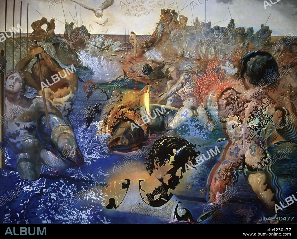 SALVADOR DALÍ. DALI, SALVADOR PINTOR ESPAÑOL.FIGUERAS 1904-1989 "LA PESCA DEL ATUN ",OLEO FUNDACION PAUL RICARD.ANDOL (FRANCIA)  ATENCION: AUTOR CONTEMPORANEO SUJETO A COPYRIGHT ©. EL CLIENTE FINAL ES RESPONSABLE DE LA GESTION DE LOS DERECHOS DE AUTOR CON LAS SOCIEDADES EXISTENTES DE GESTION DE DERECHOS O DIRECTAMENTE CON LOS ORGANISMOS TITULARES DE LOS MISMOS.