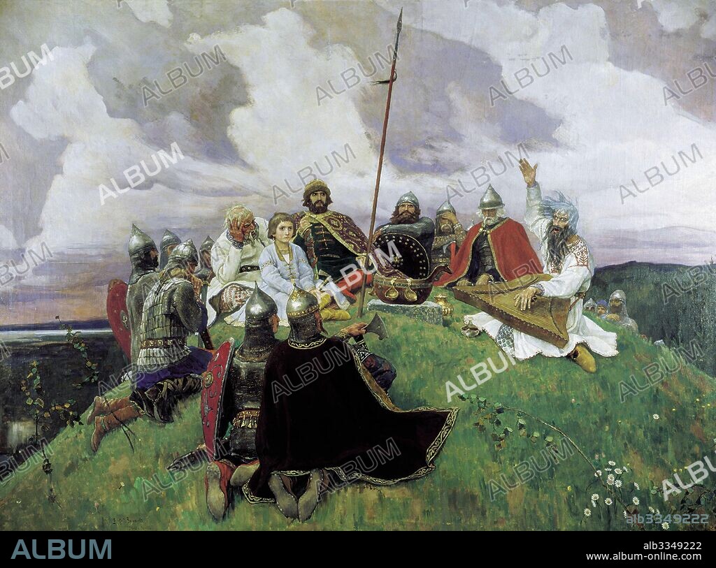 VIKTOR MIKHAYLOVICH VASNETSOV. The Bard Bayan.