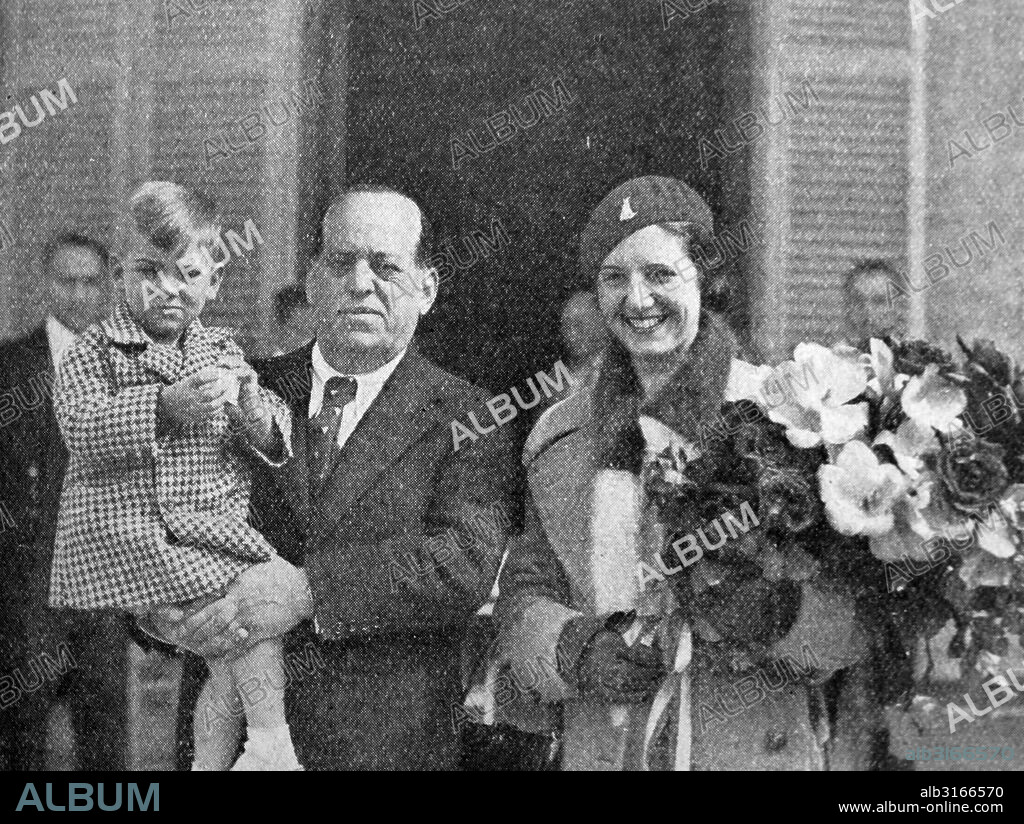 Photograph of General José Sanjurjo y Sacanell, 1st Marquis of the Rif (1872-1936) was a General in the Spanish Army and one of the chief conspirators in the military uprising that led to the Spanish Civil War. Dated 1936.