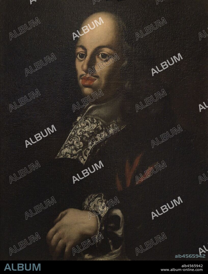 Cosme III de Médici (1642-1723). Gran Duque de Toscana. Retrato anónimo florentino. Principios del siglo XVIII. Museo de las Peregrinaciones y de Santiago. Santiago de Compostela. Provincia de La Coruña. Galicia. España.