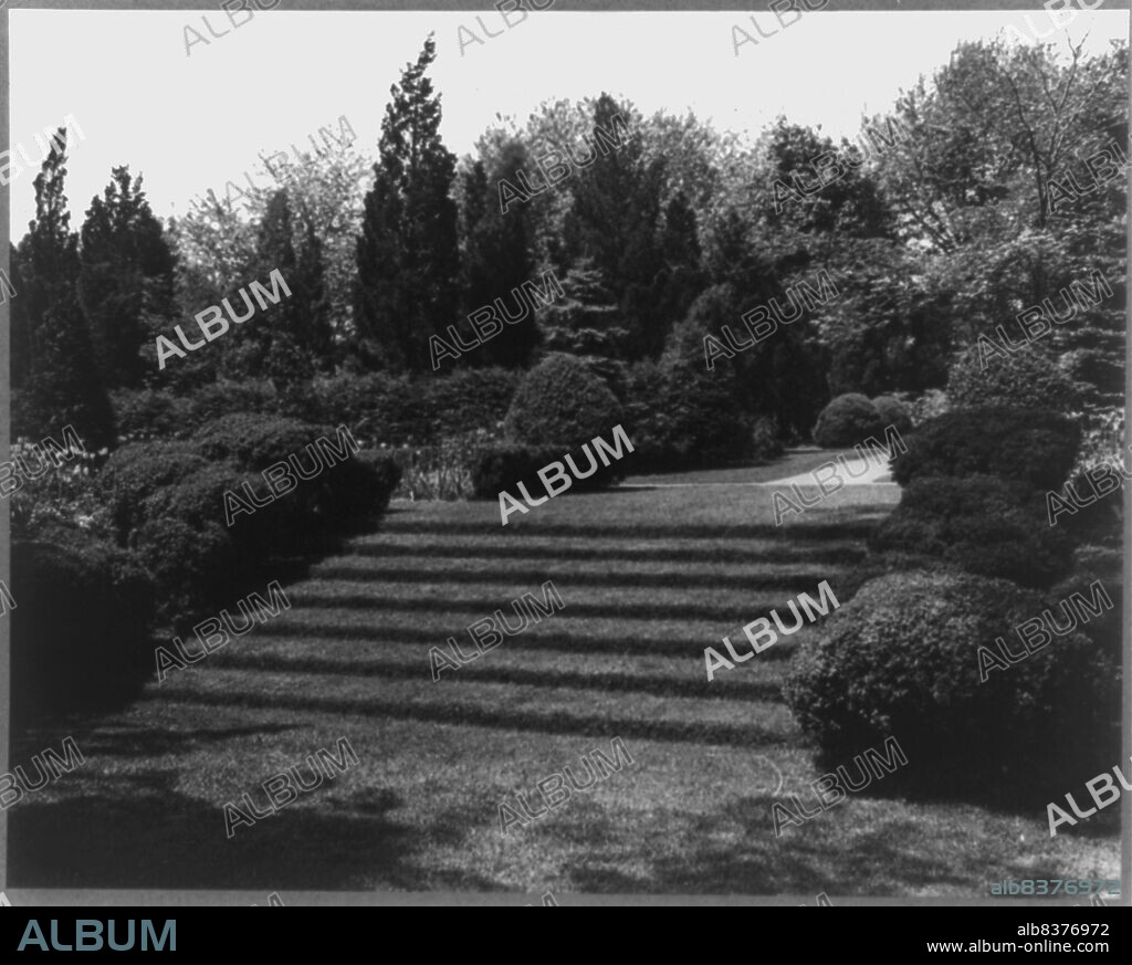 Killenworth, George Dupont Pratt house, Glen Cove, New York., c1915. Photographed when Frances Benjamin Johnston and Mattie Edwards Hewitt worked together.