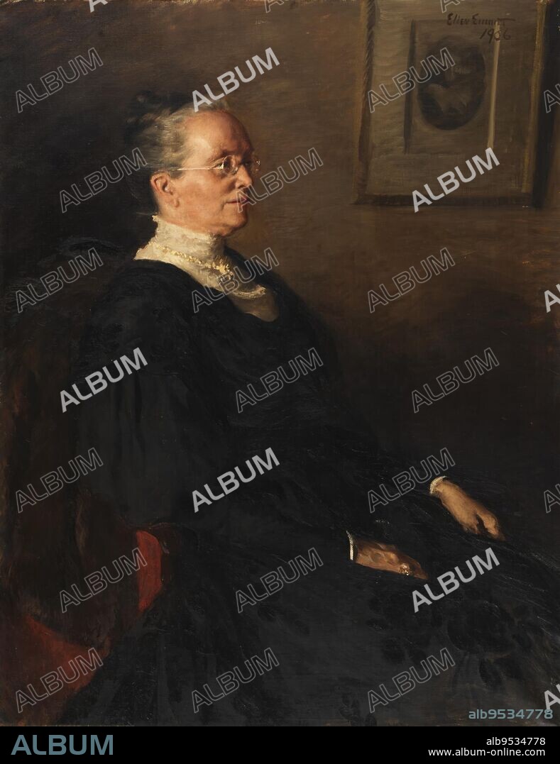 ELLEN GERTRUDE EMMET RAND. Mrs. Benjamin Franklin Goodrich. Date: 1906. oil on canvas.