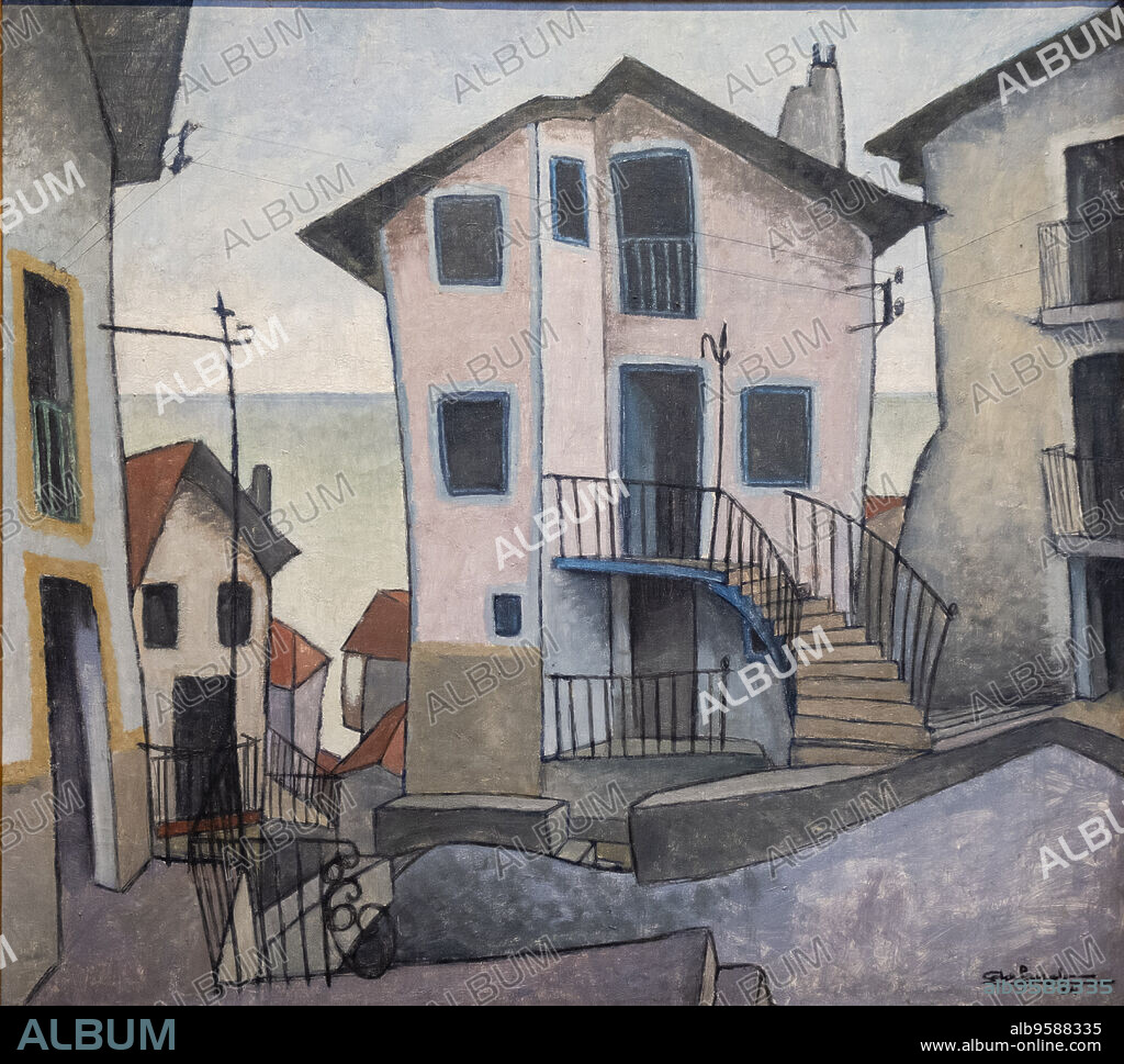 Antonio de Guezala, Elantxobe, 1924, oil on canvas, Museo de Bellas Artes, Bilbao, Spain.