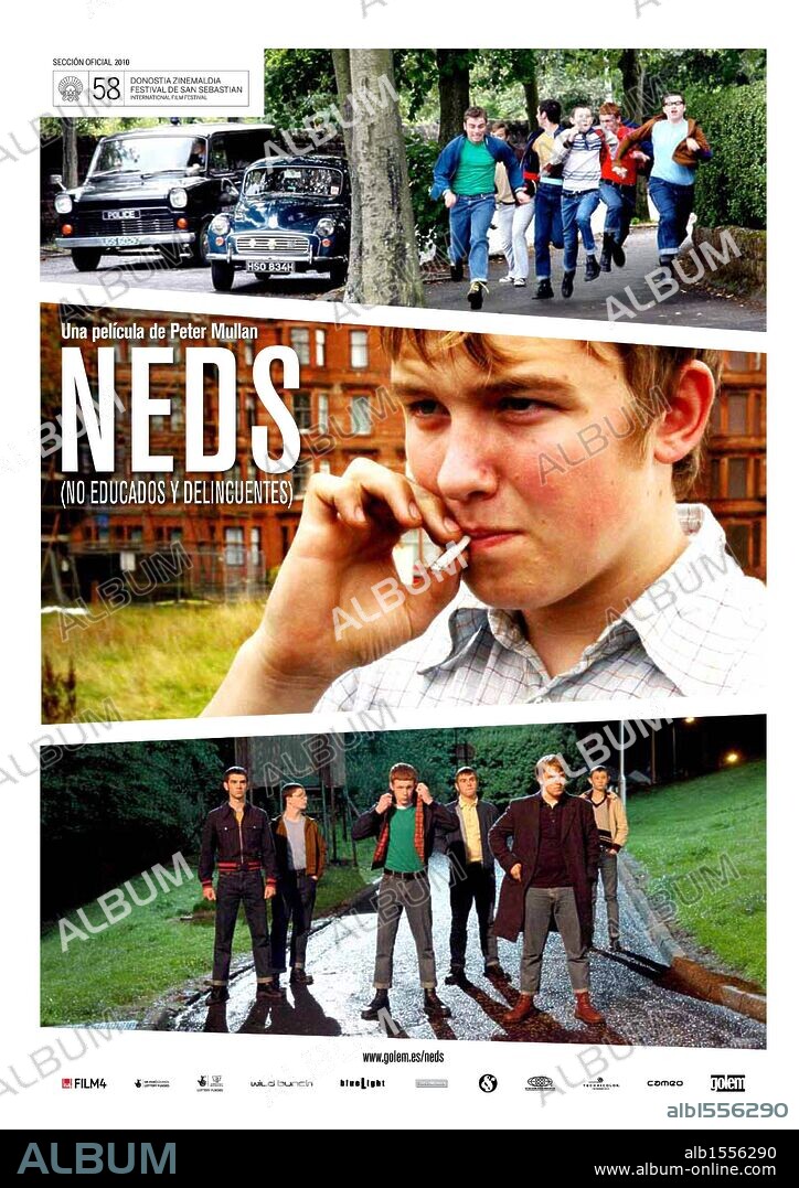 Poster de NEDS [NO EDUCADOS Y DELINCUENTES], 2010 (NEDS), dirigida por PETER MULLAN. Copyright FIDELITE FILMS.