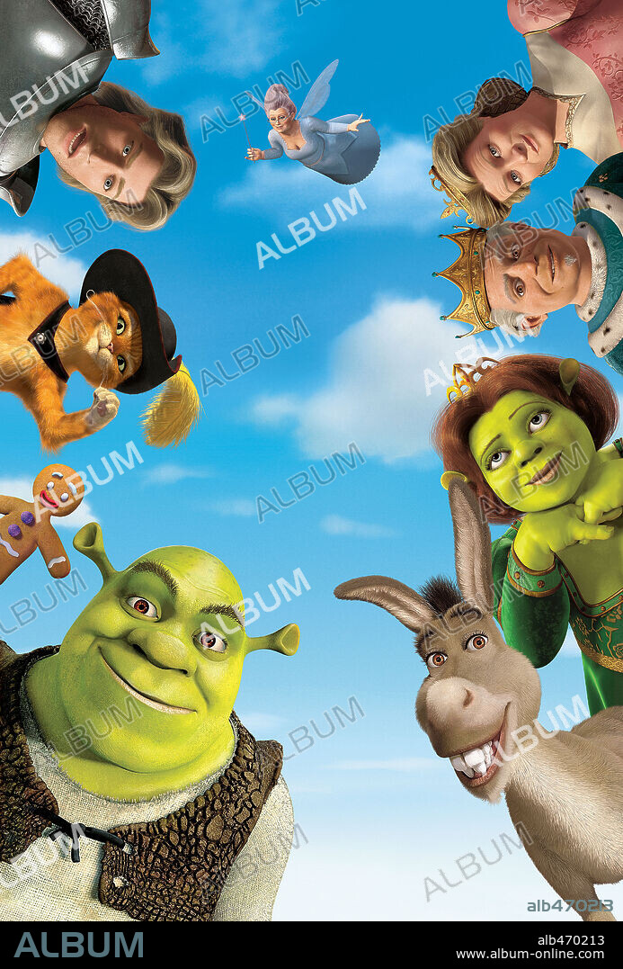 Affiche de SHREK 2, 2004, réalisé par ANDREW ADAMSON, CONRAD VERNON et KELLY ASBURY. Copyright DREAMWORKS PICTURES.