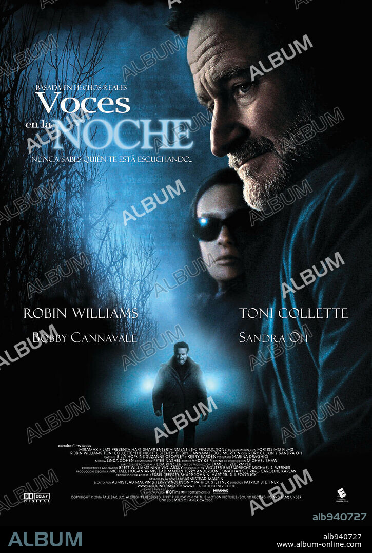 Poster of THE NIGHT LISTENER, 2006, directed by PATRICK STETTNER. Copyright HART-SHARP ENTERTAINMENT.