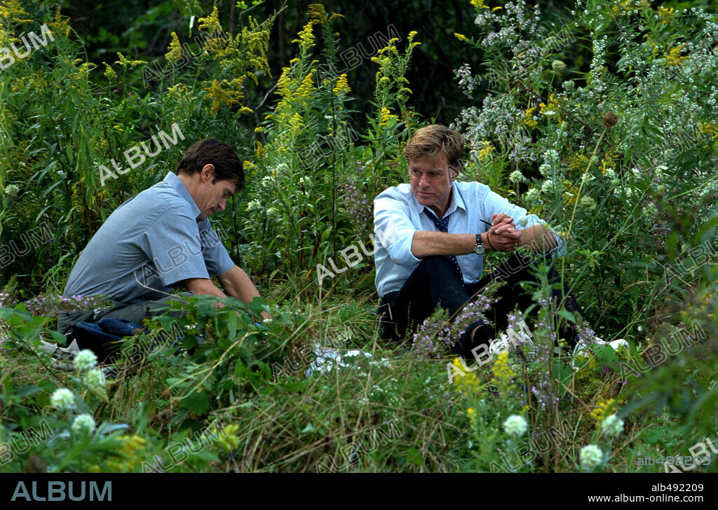 ROBERT REDFORD et WILLEM DAFOE dans THE CLEARING, 2004, réalisé par PIETER JAN BRUGGE. Copyright FOX SEARCHLIGHT PICTURES.