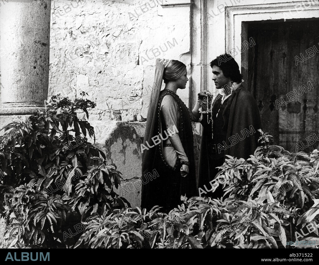 BLANCA ESTRADA and PATXI ANDION in THE BOOK OF GOOD LOVE, 1975 (EL LIBRO DEL BUEN AMOR), directed by TOMAS AZNAR. Copyright JUAN PIQUER SIMON.