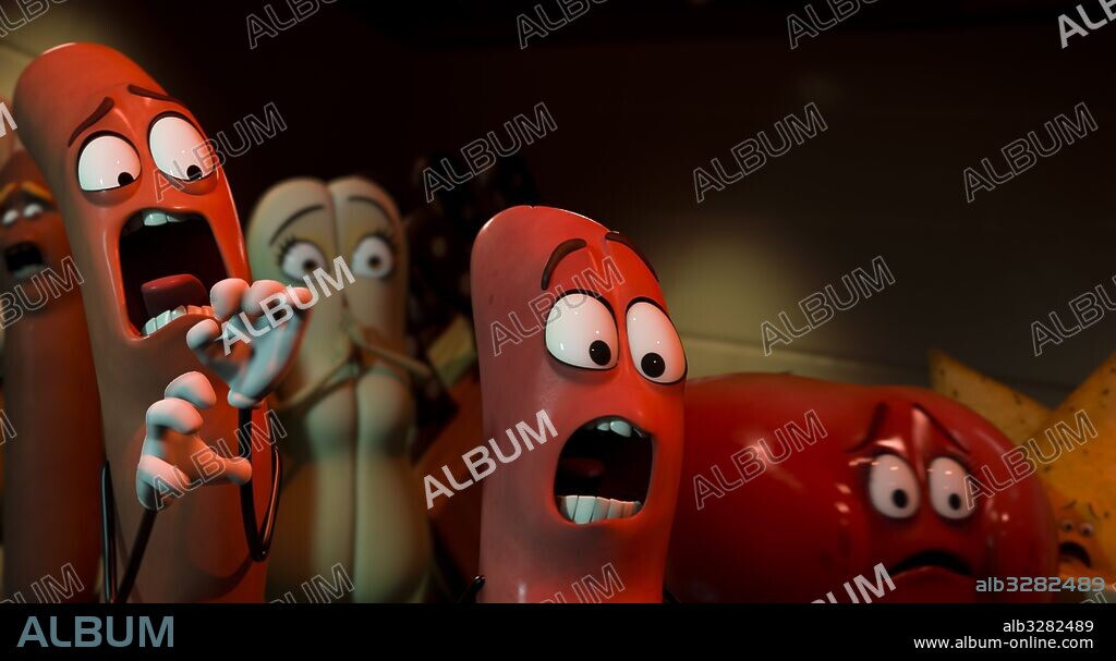 LA FIESTA DE LAS SALCHICHAS, 2016 (SAUSAGE PARTY), dirigida por CONRAD VERNON y GREG TIERNAN. Copyright ANNAPURNA PIC/NITROGEN STUDIOS CANADA/POINT GREY PIC/SPE.