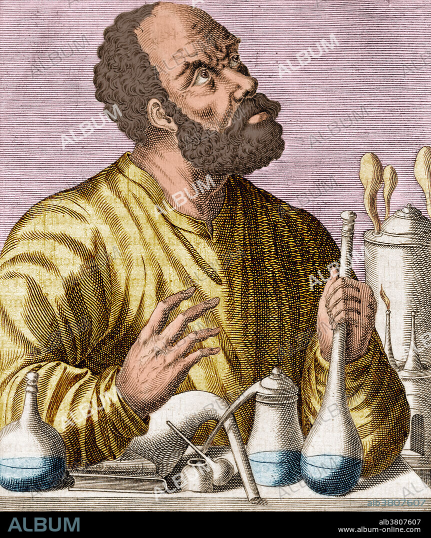 Abu Musa Jabir ibn Hayyan also known as Geber (721-815) was a prominent polymath: a chemist and alchemist, astronomer and astrologer, engineer, geologist, philosopher, physicist, and pharmacist and physician. Born and educated in Tus, located in Iran's Persian heartland of Khorasan, he later travelled to Kufa. Jabir is held to be the first practical alchemist. Jabir is mostly known for his contributions to chemistry. He emphasized systematic experimentation, and did much to free alchemy from superstition and turn it into a science. He is credited with the invention of many types of now-basic chemical laboratory equipment, and with the discovery and description of many now commonplace chemical substances and processes such as the hydrochloric and nitric acids, distillation, and crystallisation that have become the foundation of today's chemistry and chemical engineering. His books strongly influenced the medieval European alchemists and justified.