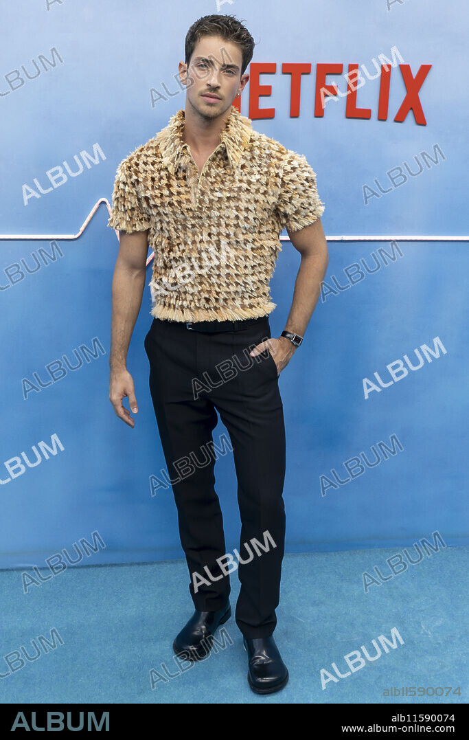 Manu Rios attended 'Respira' Photocall at Cine Callao on August 26, 2024 in Madrid, Spain.