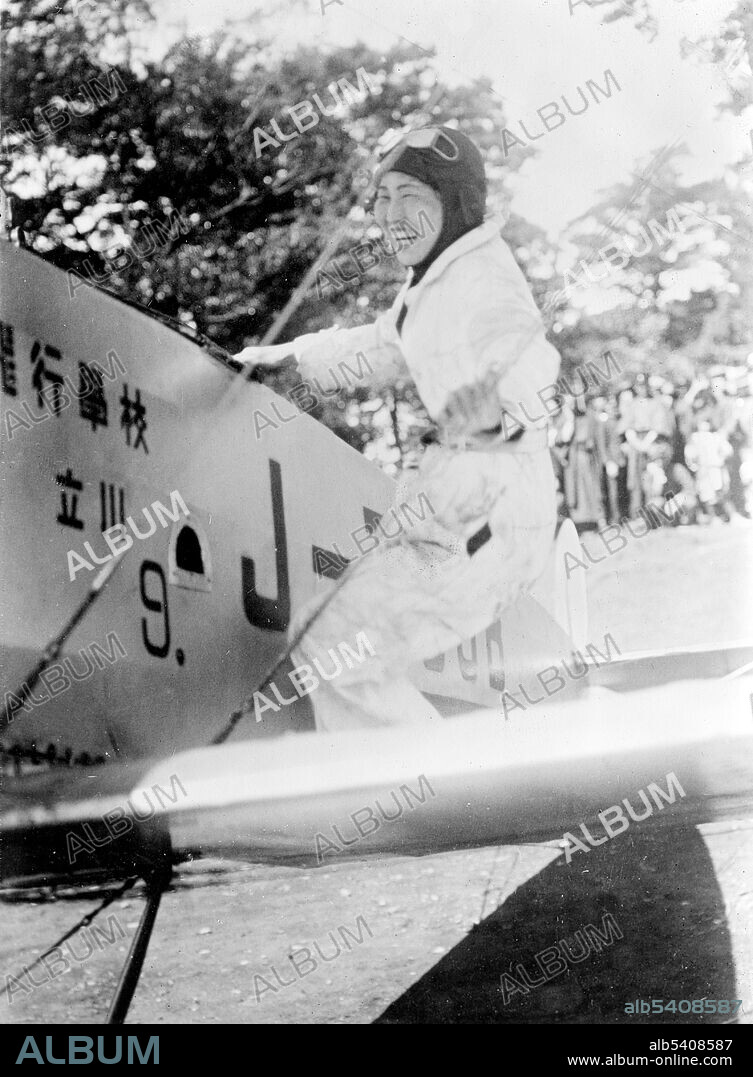 Park Kyung-won (June 24, 1901 - August 7, 1933) was, along with Kwon Ki-ok of the Republic of China Air Force, one of the earliest Korean aviatrices. In 1925, Park went to Japan, where she enrolled in an aviation school in Kamata. In 1927, she graduated, took the test, and received her third-class pilot's license. The following year, she obtained her second-class pilot's license. In 1933, Park was chosen to fly on a new route between Japan and Manchukuo. She flew to Seoul to meet with government officials there. On August 7, 1933, she took off in her Salmson 2A2 biplane, named the Blue Swallow, from Tokyo's Haneda Airport. She crashed 42 minutes later near Hakone, Kanagawa and died at the age of 32. Bain News Service, June 22, 1927.