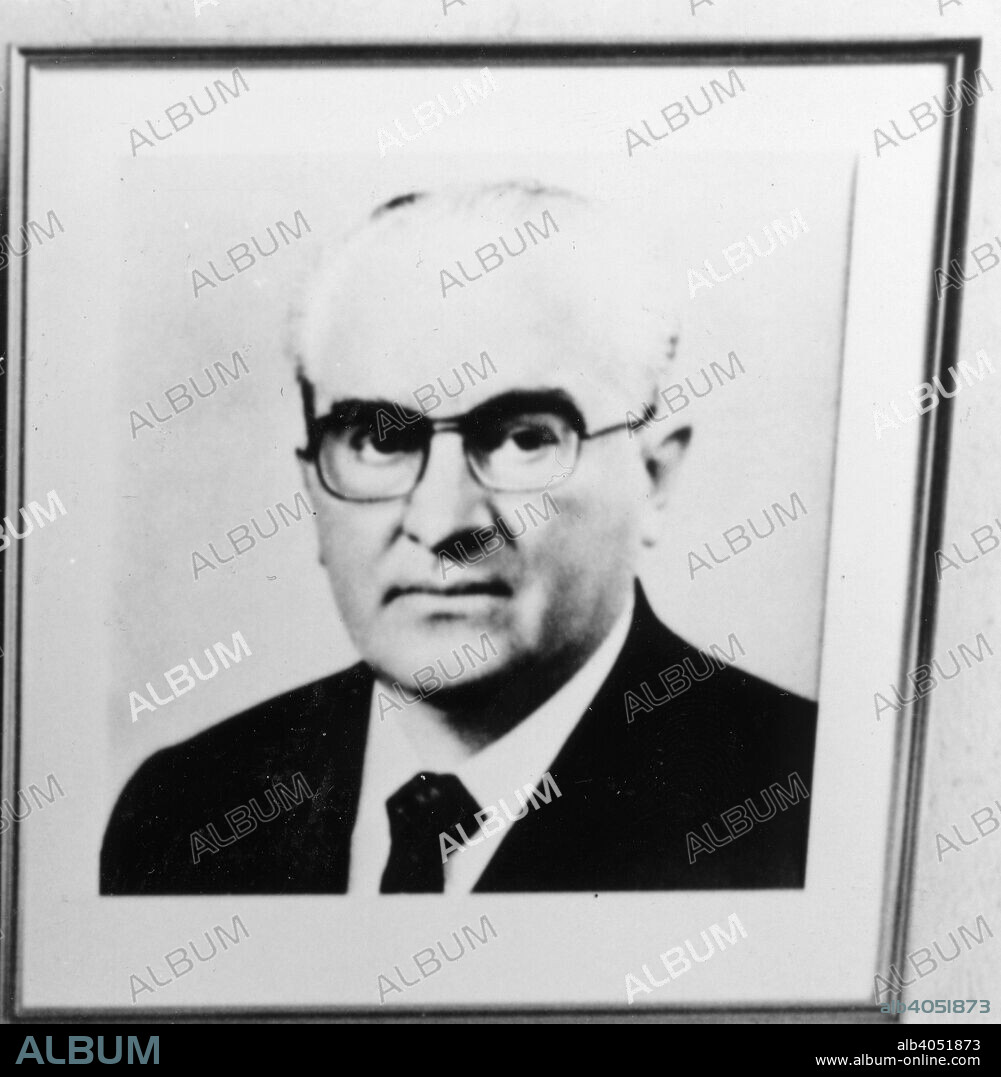Yuri Andropov (1914-1984), Soviet Premier. Andropov held a variety of political positions, including Secretary of the Central Committee and head of the KGB. He was one of the leading proponents of the Soviet invasion of Czechoslovakia, as well as the invasion of Afghanistan. With the death of Brezhnev, Andropov became General Secretary of the USSR in 1982.