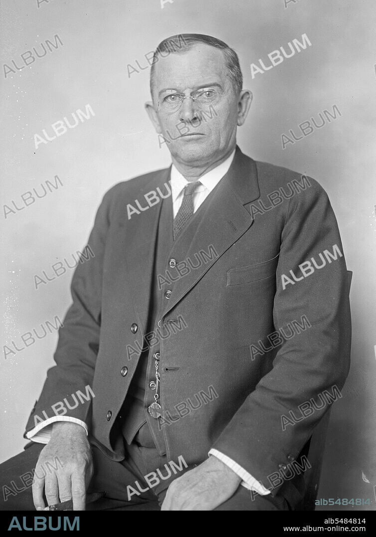 Edwin D. Ricketts, congressman from Logan, Ohio ca.  between 1918 and 1921.