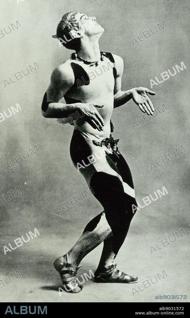Vaslav Nijinsky (1889 - 1950); Russian ballet dancer and choreographer of Polish descent, cited as the greatest male dancer of the early 20th century.