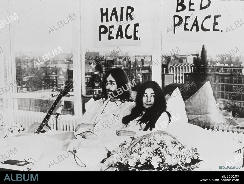 JOHN LENNON y YOKO ONO. 01/03/1969