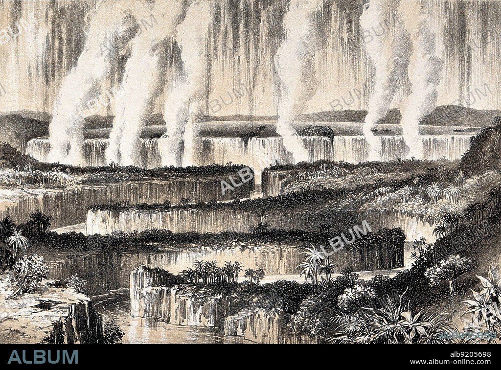 Victoria Falls, Zambezi River, 19th C.