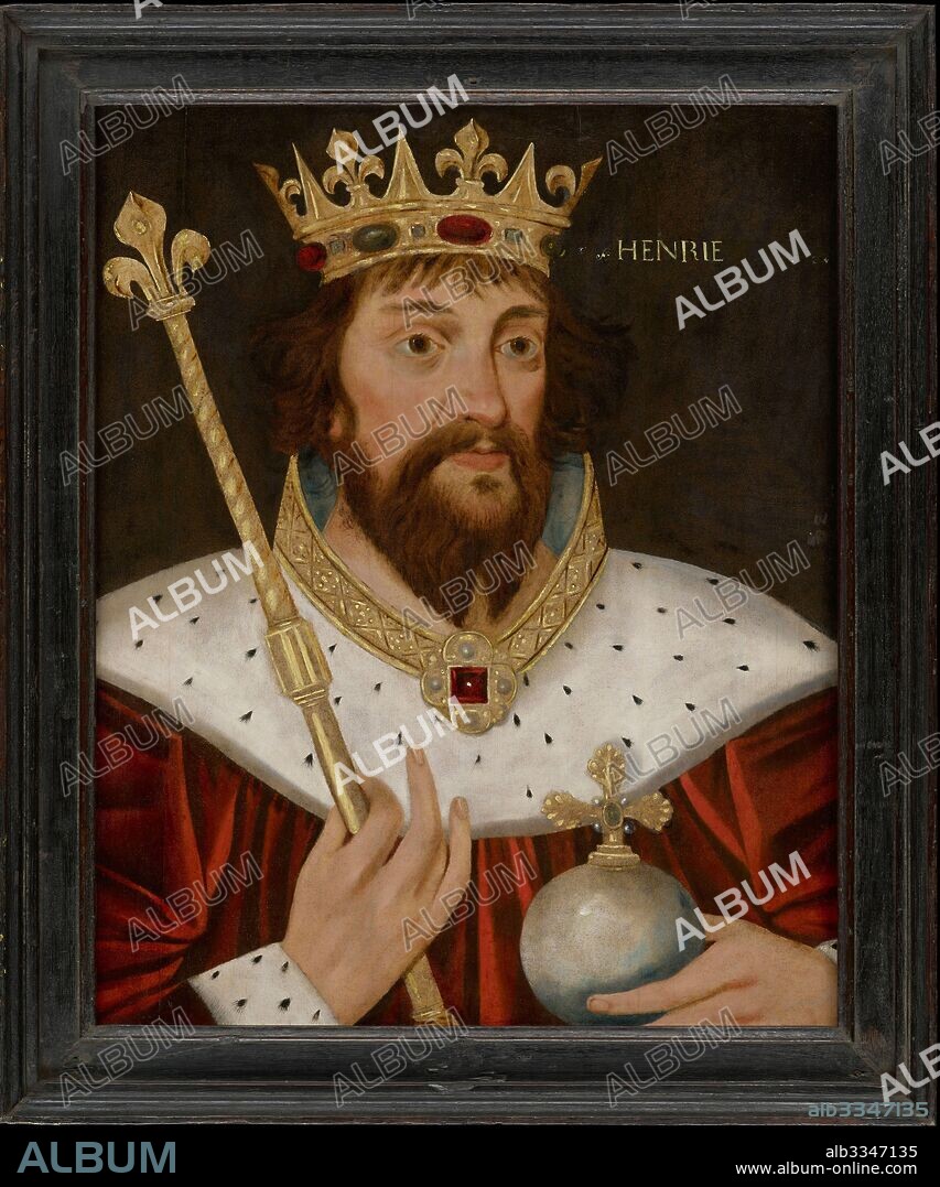 ANONYMOUS. Portrait of King Henry I of England (1892-1941).