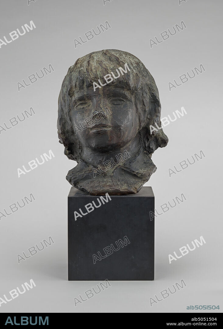 Auguste Renoir, (artist), French, 1841 - 1919, Claude Renoir ('Coco'), c. 1908, bronze, overall: 26.4 x 19.6 x 19.1 cm (10 3/8 x 7 11/16 x 7 1/2 in.).