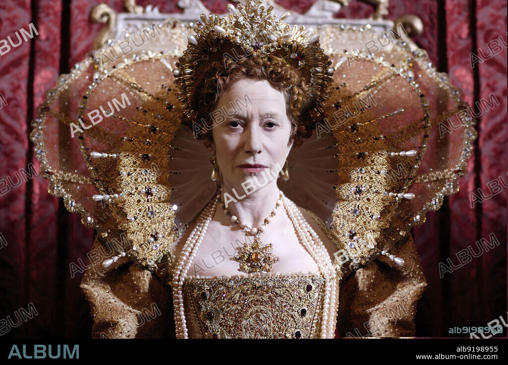 HELEN MIRREN in ELIZABETH I, 2005, directed by TOM HOOPER. Copyright HBO.