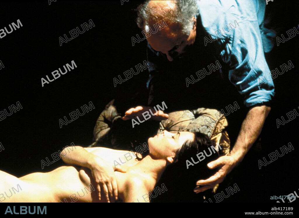 EMMANUELLE BEART und MICHEL PICCOLI in LA BELLE NOISEUSE, 1991, unter der Regie von JACQUES RIVETTE.
