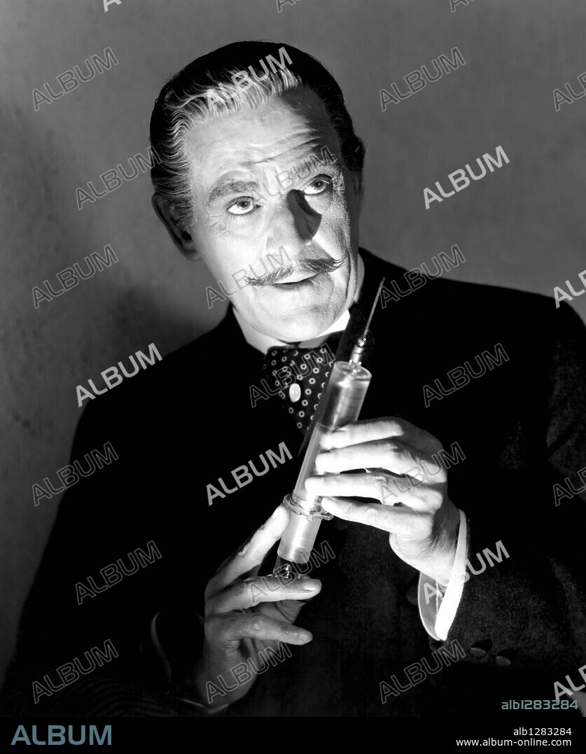 BORIS KARLOFF in ABBOTT AND COSTELLO MEET DR. JEKYLL AND MR. HYDE, 1953, directed by CHARLES LAMONT. Copyright UNIVERSAL INTERNATIONAL.