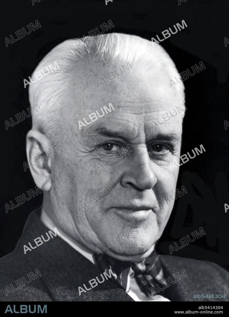 Robert Andrews Millikan (March 22, 1868 - December 19, 1953) was an American experimental physicist. In 1908, he began experiments in which he measured the charge on a single electron. He and his graduate student Harvey Fletcher used the oil-drop experiment to measure the charge of the electron (as well as the electron mass, and Avogadro's number). Millikan took sole credit, in return for Fletcher claiming full authorship on a related result for his dissertation. Millikan went on to win the 1923 Nobel Prize for Physics, in part for this work, and Fletcher kept the agreement a secret until his death. Beckman Historical Collection, 1952 (cropped and cleaned).