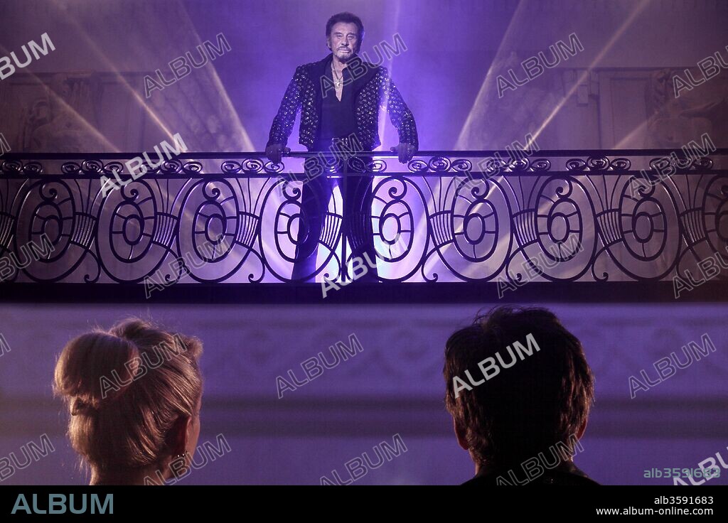 JEAN-PHILIPPE SMET HALLYDAY en COSAS DE LA EDAD, 2017 (ROCK'N'ROLL), dirigida por GUILLAUME CANET. Copyright Les Productions du Trésor/M6 Films/Canoe Films/Appaloo/pathe.