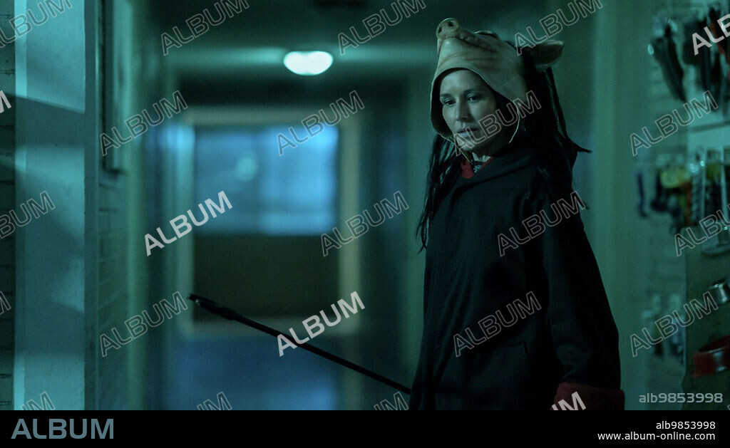 SHAWNEE SMITH in SAW X, 2023, directed by KEVIN GREUTERT. Copyright Lionsgate / Twisted Pictures.
