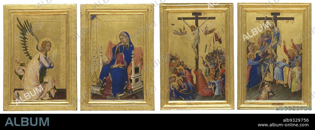 Orsini Polyptych, Simone Martini, 14th century, group of paintings / polyptych, 1333, Belgian Art.