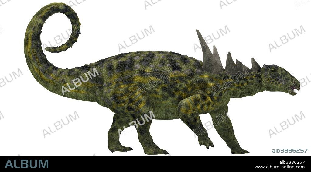 Sauropelta was a heavily armored dinosaur from the Cretaceous Period of North America.