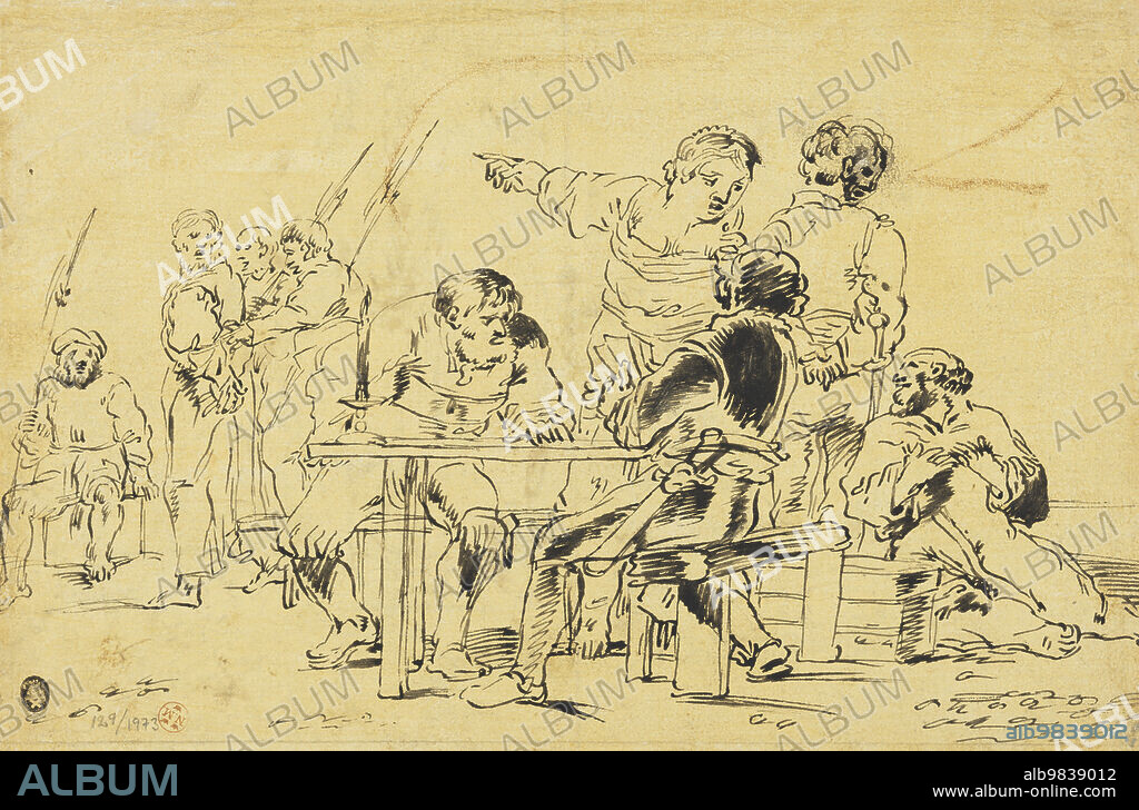 LEONARD BRAMER. Peter denies Christ.