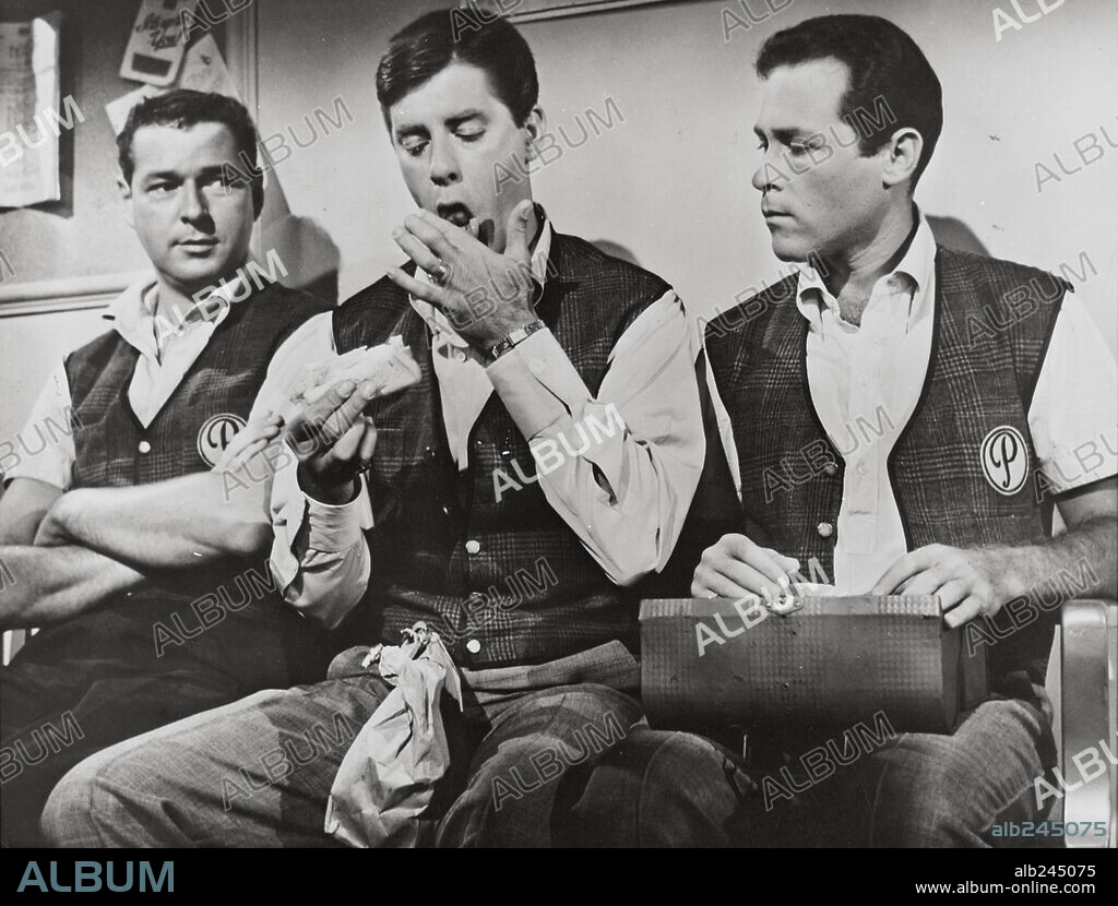 JERRY LEWIS en UN ESPÍA EN HOLLYWOOD, 1961 (THE ERRAND BOY), dirigida por JERRY LEWIS. Copyright PARAMOUNT PICTURES.