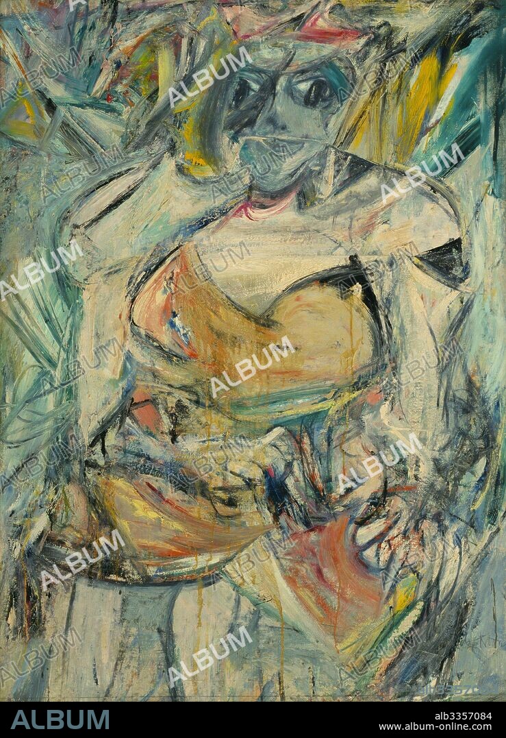 WILLEM DE KOONING. Woman, II.
