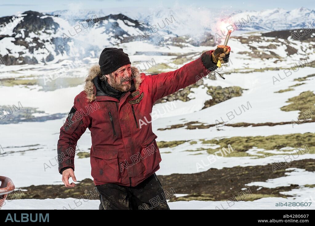 MADS MIKKELSEN en ARTICO, 2018 (ARCTIC), dirigida por JOE PENNA. Copyright PEGASUS.