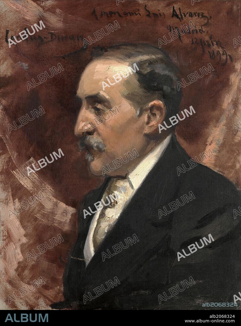 Carolus-Duran / 'Luis Álvarez Catalá', 1899, Escuela Francesa, Óleo sobre lienzo, 53,5 cm x 42 cm, P08041.