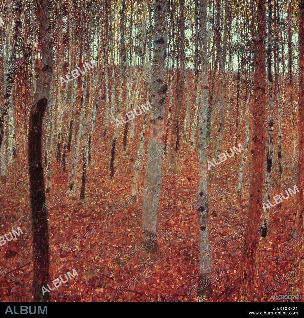 GUSTAV KLIMT. El bosque.
