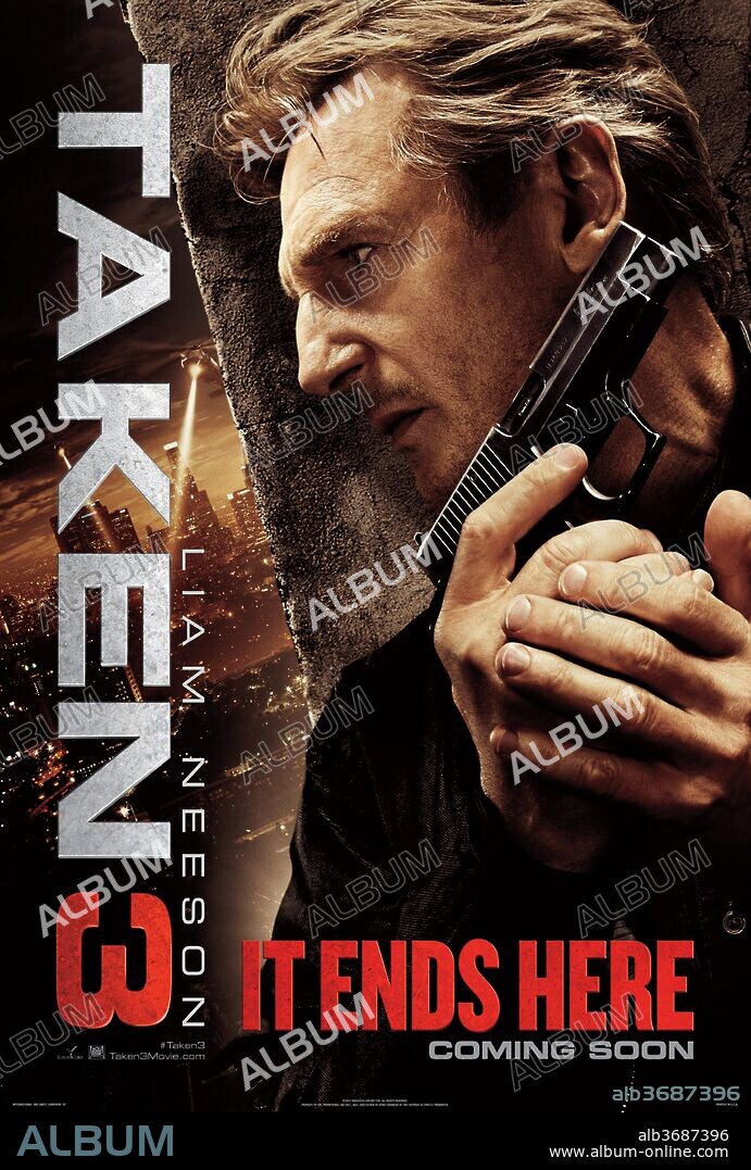 LIAM NEESON en V3NGANZA: TODO TERMINA AQUI, 2014 (TAKEN 3), dirigida por OLIVIER MEGATON. Copyright CANAL+/CINE+/EUROPACORP/M6 FILMS.