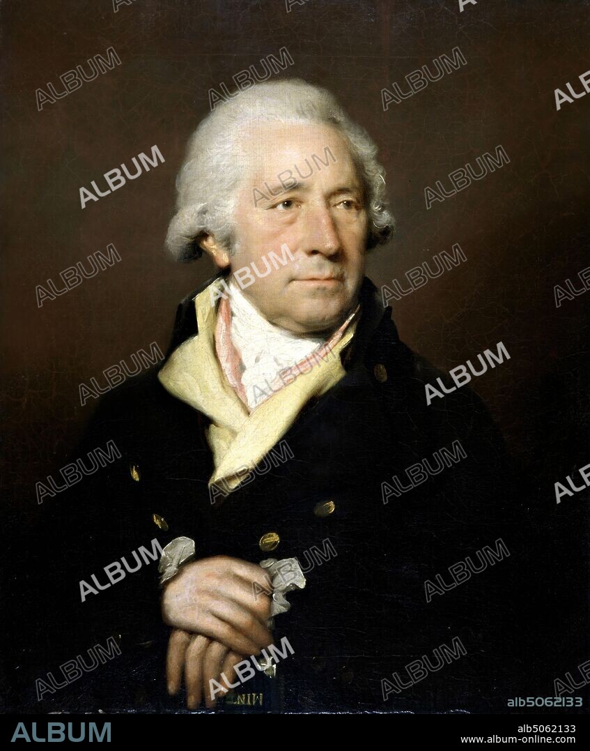 Portrait of Matthew Boulton (1728-1809), 1801-03 Lemuel Francis Abbott Matthew Boulton was one of the leading entrepreneurs and visionaries of the eighteenth century. In partnership with James Watt, in 1775, he launched into the development and industrial application of the steam engine. In 1761 he began building his Soho Manufactory, where he pioneered revolutionary techniques of production. He also established the first steam-driven coin mint in the world., Oil Painting, Science and Industry, Social history, Industry, Industrial Revolution, Lunar Society, Portrait, Male.