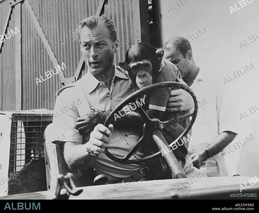 LEX BARKER in SCARLET EYE, 1963 (DAS TODESAUGE VON CEYLON), directed by GERD OSWALD. Copyright RAPID FILMS.