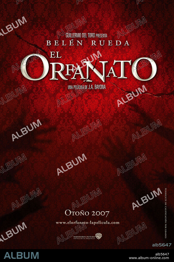 Poster de EL ORFANATO, 2007, dirigida por JUAN ANTONIO BAYONA. Copyright ESTA VIVO! LABORATORIO DE NUEVOS TALENTOS/ ESTUDIOS PICASSO.